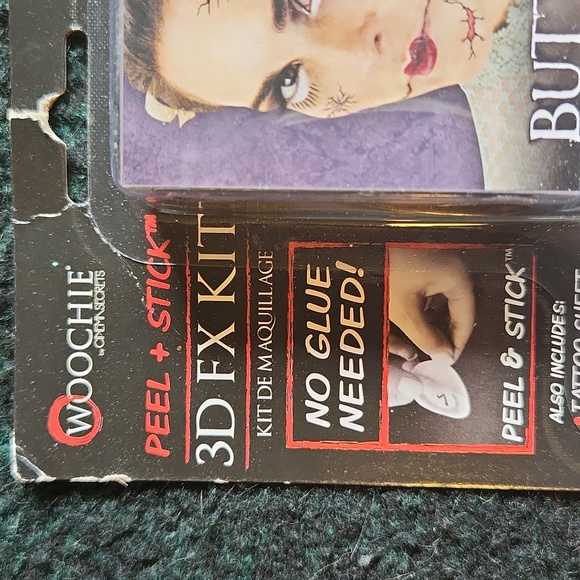 3D FX kit ☆ Buttons ☆ FX Blood ☆ no glue needed ☆ Brand New in pkg ☆ Halloween - Picture 3 of 13